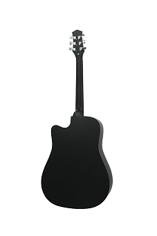 Klever KD-600S BK - гитара акустическая, дредноут (41"), цвет черный Klever KD-600S BK - гитара акустическая, дредноут (41"), цвет черный
