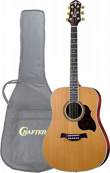 CRAFTER D-7 / N Акустическая гитара шестиструнная + Чехол CRAFTER D-7 / N Акустическая гитара шестиструнная + Чехол