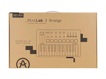 Arturia MiniLAB 3 Orange  Edition - MIDI клавиатура 