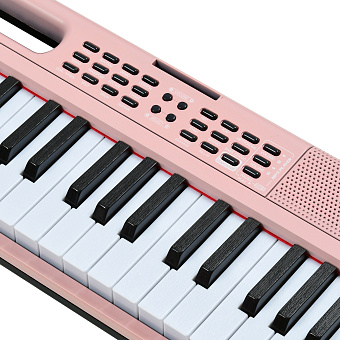 EMILY PIANO EK-7 PK - синтезатор, 61 клавиша, USB+Bluetooth+MIDI, розовый EMILY PIANO EK-7 PK - синтезатор, 61 клавиша, USB+Bluetooth+MIDI, розовый