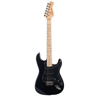 ROCKDALE Stars Plus HSS Maple Black Электрогитара, форма корпуса стратокастер, цвет черный. ROCKDALE Stars Plus HSS Maple Black Электрогитара, форма корпуса стратокастер, цвет черный.