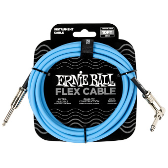ERNIE BALL 6464, 3м - инструментальный кабель, 3м ERNIE BALL 6464, 3м - инструментальный кабель, 3м
