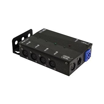 Сплиттер DMX сигнала INVOLIGHT DMXS4 1 вход XLR, 4 выхода XLR, гальваническая развязка Сплиттер DMX сигнала INVOLIGHT DMXS4 1 вход XLR, 4 выхода XLR, гальваническая развязка