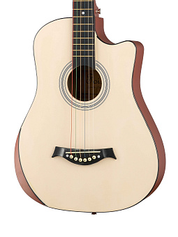 Foix FFG-3860C-NAT - акустическая гитара, с вырезом, цвет натуральный Foix FFG-3860C-NAT - акустическая гитара, с вырезом, цвет натуральный