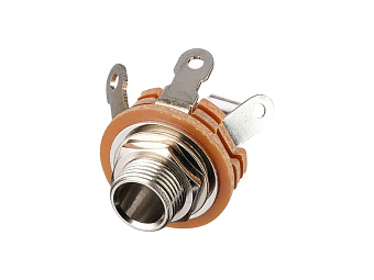 Soundking CC217 - разъем панельный 1/4” female (6,35мм), моно Soundking CC217 - разъем панельный 1/4” female (6,35мм), моно