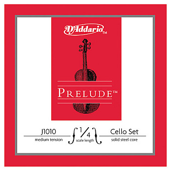 D`Addario J810-4/4M PRELUDE Комплект струн для скрипки D`Addario J810-4/4M PRELUDE Комплект струн для скрипки