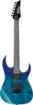 IBANEZ GRG120QASP-BGD - электрогитара, 6 струн, цвет - синий IBANEZ GRG120QASP-BGD - электрогитара, 6 струн, цвет - синий