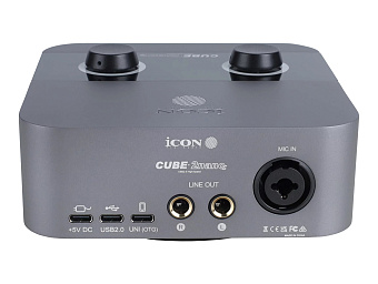Icon Cube2Nano S - аудиоинтерфейс USB 24 бит/192 кГц Icon Cube2Nano S - аудиоинтерфейс USB 24 бит/192 кГц