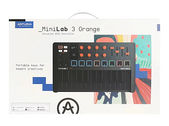 Arturia MiniLAB 3 Orange  Edition - MIDI клавиатура 