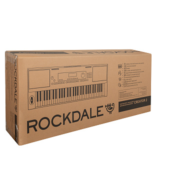 ROCKDALE Creator 2 - синтезатор с автоаккомпанементом, 61 клавиша ROCKDALE Creator 2 - синтезатор с автоаккомпанементом, 61 клавиша