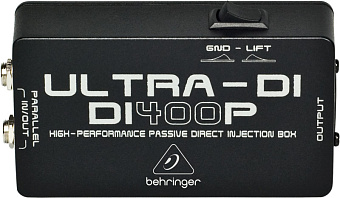Behringer DI400P - пассивный DI-box Behringer DI400P - пассивный DI-box