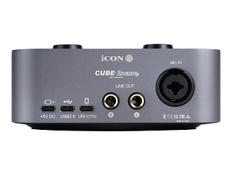 Icon Cube2Nano S - аудиоинтерфейс USB 24 бит/192 кГц Icon Cube2Nano S - аудиоинтерфейс USB 24 бит/192 кГц