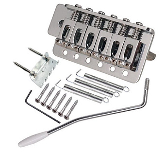Smiger PP-T20-CH тремоло-система стиль Stratocaster, хром Smiger PP-T20-CH тремоло-система стиль Stratocaster, хром