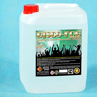 Синтез Аудио Disco Fog Haze Oil-5 - жидкость на масляной основе, для генераторов тумана, 5л Синтез Аудио Disco Fog Haze Oil-5 - жидкость на масляной основе, для генераторов тумана, 5л