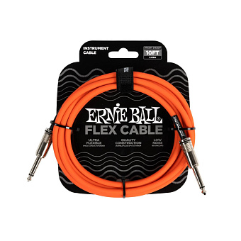 ERNIE BALL 6416, 3м - инструментальный кабель, 3м ERNIE BALL 6416, 3м - инструментальный кабель, 3м