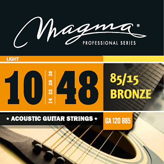 Magma Strings GA120B85 Струны для акустической гитары 10-48 Magma Strings GA120B85 Струны для акустической гитары 10-48
