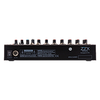 ZTX audio Compact 6.1Fx - микшерный пульт 6mono, 1stereo каналы с MP3/DSP/BTZTX audio Compact 6.1Fx ZTX audio Compact 6.1Fx - микшерный пульт 6mono, 1stereo каналы с MP3/DSP/BTZTX audio Compact 6.1Fx