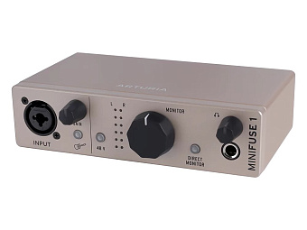 Arturia MiniFuse 1 Champagne - аудио интерфейс USB