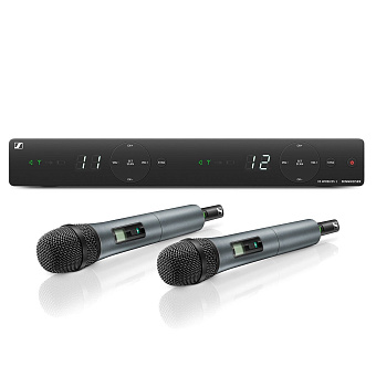 SENNHEISER XSW 1-825 DUAL-A - вокальная радиосистема с 2-мя ручными микрофонами (548-572МГц) SENNHEISER XSW 1-825 DUAL-A - вокальная радиосистема с 2-мя ручными микрофонами (548-572МГц)