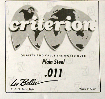 La Bella CPS011 - отдельная струна, сталь, 011 La Bella CPS011 - отдельная струна, сталь, 011