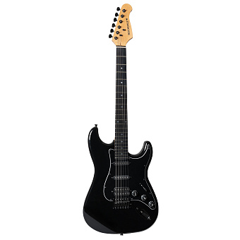 ROCKDALE Stars Black Limited Edition HSS BK Электрогитара, форма корпуса стратокастер, цвет черный. ROCKDALE Stars Black Limited Edition HSS BK Электрогитара, форма корпуса стратокастер, цвет черный.