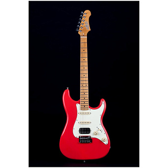 JET JS-400 CRD - электрогитара, stratocaster, HSS, цвет коралловый красный JET JS-400 CRD - электрогитара, stratocaster, HSS, цвет коралловый красный