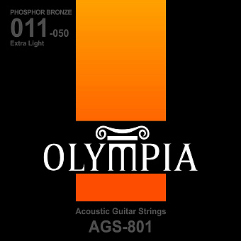 Olympia AGS801 Струны для акустической гитары 11-50