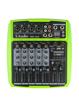LAudio B6-MX - микшерный пульт, 6 каналов LAudio B6-MX - микшерный пульт, 6 каналов