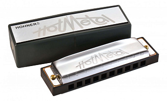 HOHNER Hot Metal A - Губная гармоника диатоническая HOHNER Hot Metal A - Губная гармоника диатоническая