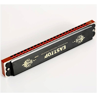 EASTTOP T2406 K - Губная гармоника тремоло, С, 24/24 отв., 48 язычков EASTTOP T2406 K - Губная гармоника тремоло, С, 24/24 отв., 48 язычков