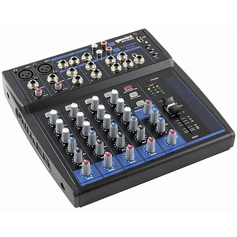 Gemini GEM-08USB - 8-канальный микшер, MP3, Bluetooth Gemini GEM-08USB - 8-канальный микшер, MP3, Bluetooth