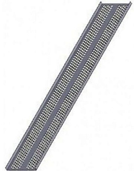 Estap E44 KNL42 42U -вертикальный кабельный желоб Estap E44 KNL42 42U -вертикальный кабельный желоб