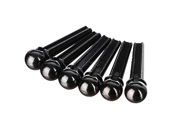 Moge GBP-Black - фиксатор струн, цинк, черный, набор Moge GBP-Black - фиксатор струн, цинк, черный, набор