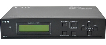 PTN "SC51T" Скалирующий коммутатор на 3 HDMI и 2 VGA входа PTN "SC51T" Скалирующий коммутатор на 3 HDMI и 2 VGA входа