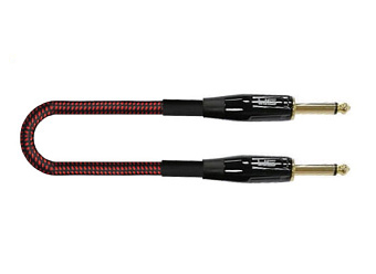 Leem FRS-3(RD/BK) - кабель инструментальный, красный/черный, 3м Leem FRS-3(RD/BK) - кабель инструментальный, красный/черный, 3м
