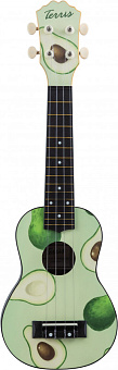 TERRIS PLUS-70 AVOCADO - укулеле сопрано