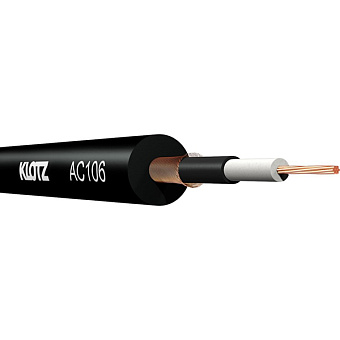 Klotz AC106SW.100 - кабель инструментальный 0,22мм2, небалансный, черный Klotz AC106SW.100 - кабель инструментальный 0,22мм2, небалансный, черный