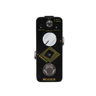 Mooer EchoVerb - мини-педаль Digital Delay + Reverb