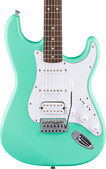 SQUIER DEBUT Stratocaster HSS LRL SFM - электрогитара, цвет Sea Foam Green