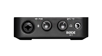 RODE AI-1 - одноканальный USB аудиоинтерфейс с комбо XLR/инструмент. входом RODE AI-1 - одноканальный USB аудиоинтерфейс с комбо XLR/инструмент. входом