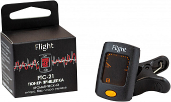 FLIGHT FTC-21 - тюнер хроматический FLIGHT FTC-21 - тюнер хроматический