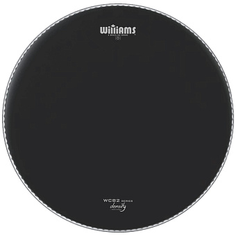 Williams WCB2-10MIL-14 Density Black - пластик для малого и том-барабана 14", с покрытием, черный Williams WCB2-10MIL-14 Density Black - пластик для малого и том-барабана 14", с покрытием, черный