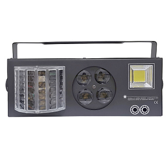 Led Star MA-MG04 Эффект светодиодный 4в1: дерби, стробоскоп, лазер зеленый/красный, гобо Led Star MA-MG04 Эффект светодиодный 4в1: дерби, стробоскоп, лазер зеленый/красный, гобо