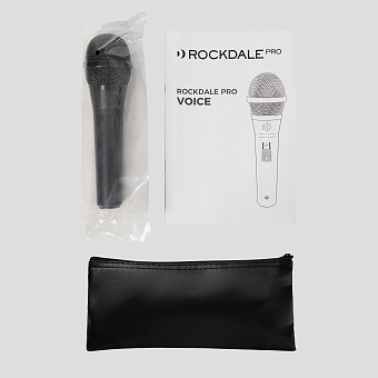 ROCKDALE PRO Voice BK - микрофон вокальный динамический ROCKDALE PRO Voice BK - микрофон вокальный динамический