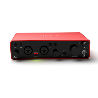 Wrugste GV-AR007 Аудиоинтерфейс USB, 2 входа (комбинированные XLR/Jack) 2 выхода Wrugste GV-AR007 Аудиоинтерфейс USB, 2 входа (комбинированные XLR/Jack) 2 выхода