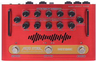 Hotone Nano Legacy Floor Mojo Attack напольный усилитель для гитары Hotone Nano Legacy Floor Mojo Attack напольный усилитель для гитары