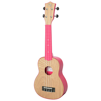 MARTIN ROMAS MRP-ASHTREE PK - укулеле сопрано розовая MARTIN ROMAS MRP-ASHTREE PK - укулеле сопрано розовая
