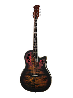 Smiger SM-4160-EQ-3TS - электро-акустическая гитара, с вырезом, санберст