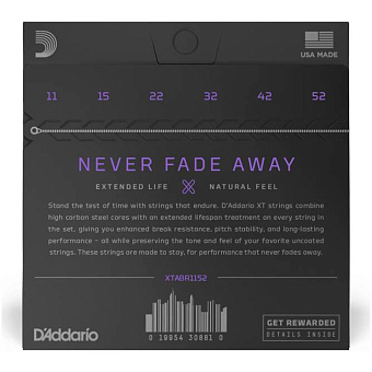 D'ADDARIO XTABR1152 - Струны для акустической гитары D'ADDARIO XTABR1152 - Струны для акустической гитары