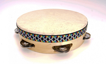 Gardenia HT-08 Бубен, натуральная кожа, 8" Gardenia HT-08 Бубен, натуральная кожа, 8"